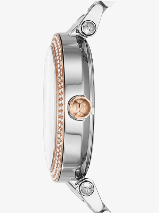Каталог Parker Gold-Rose-Silver-Tone Watch от магазина Michael Kors