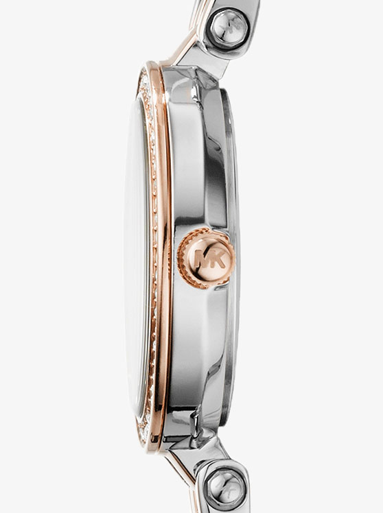Каталог Mini Darci Gold-Rose-Silver-Tone Watch от магазина Michael Kors