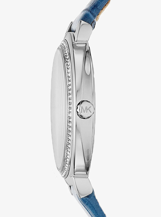 Каталог Cinthia Silver-Tone Watch от магазина Michael Kors