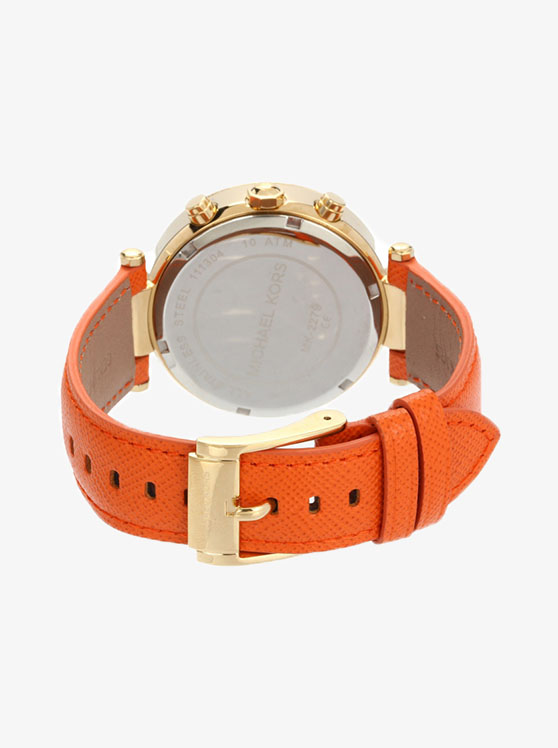 Каталог Parker Gold-Orange-Tone Watch от магазина Michael Kors