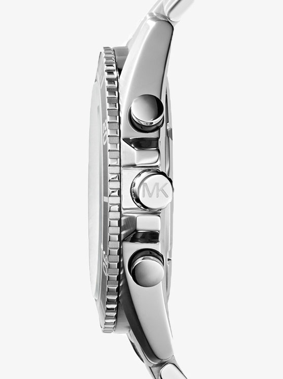 Каталог Lansing Silver-Tone Watch от магазина Michael Kors