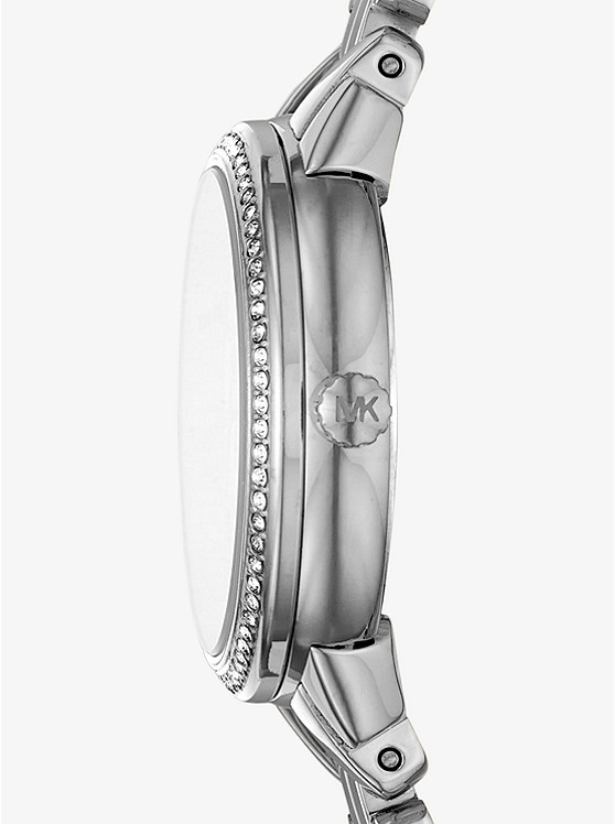 Каталог Mini Allie Silver-Tone Watch от магазина Michael Kors