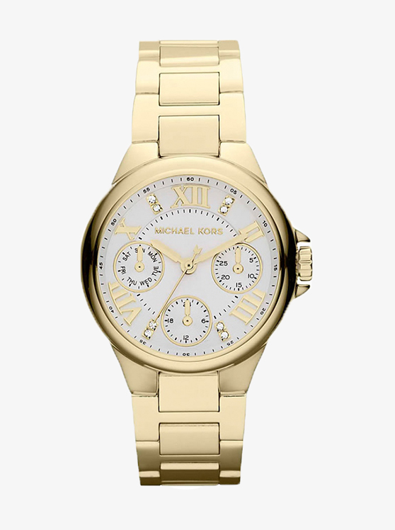 Каталог Camille Mini Gold-Tone Watch от магазина Michael Kors