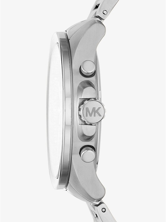 Каталог Oversized Wren Silver-Tone Watch от магазина Michael Kors