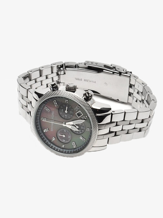 Каталог Brookton Silver-Tone Watch от магазина Michael Kors
