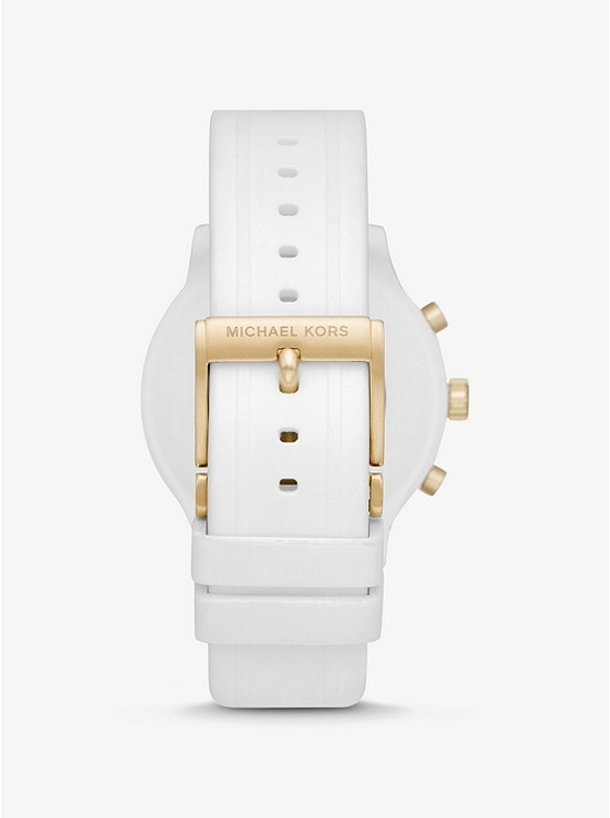 Каталог Michael Kors Access MKGO Gold-Tone and Silicone Smartwatch от магазина Michael Kors